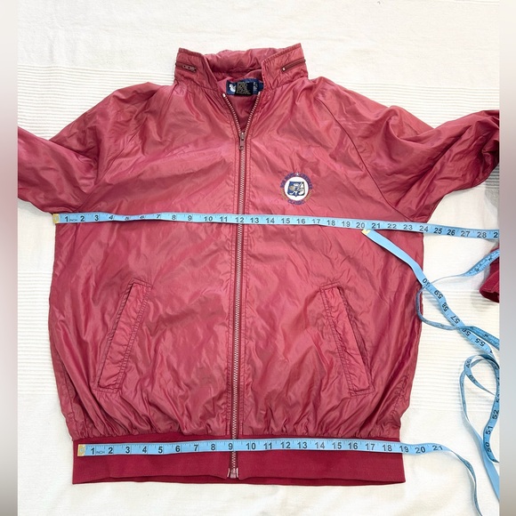 Vintage Duckster Golf Nylon Bomber Jacket Windbreaker Bob Hope Chrysler Classic - Picture 9 of 13